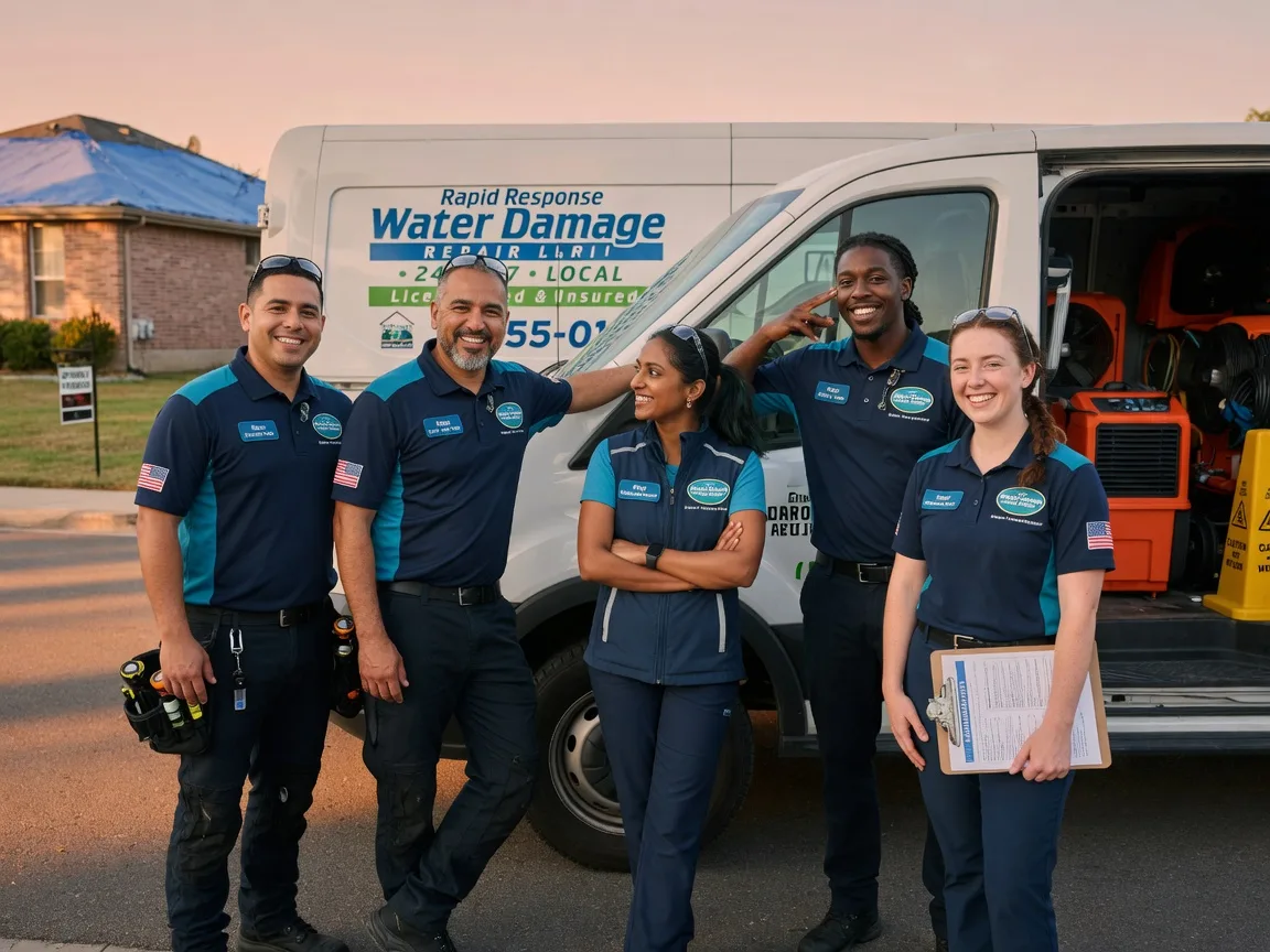 Water Damage Restoration company in Seguin, TX